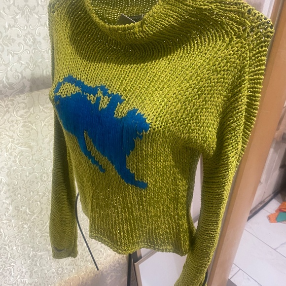 Parasuco Vintage Embroidered Sweater Blouse Sz S - Picture 11 of 11